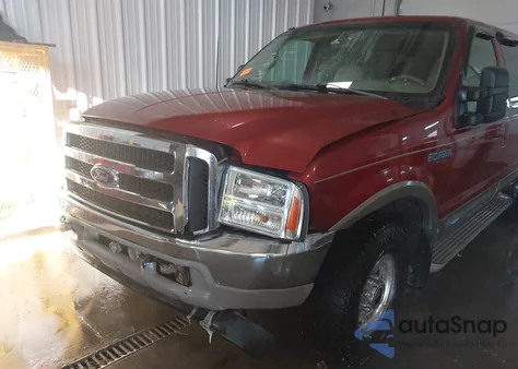 2001 Ford Excursion Limited из США, поврежденный, VIN 1FMSU43F81EC39431